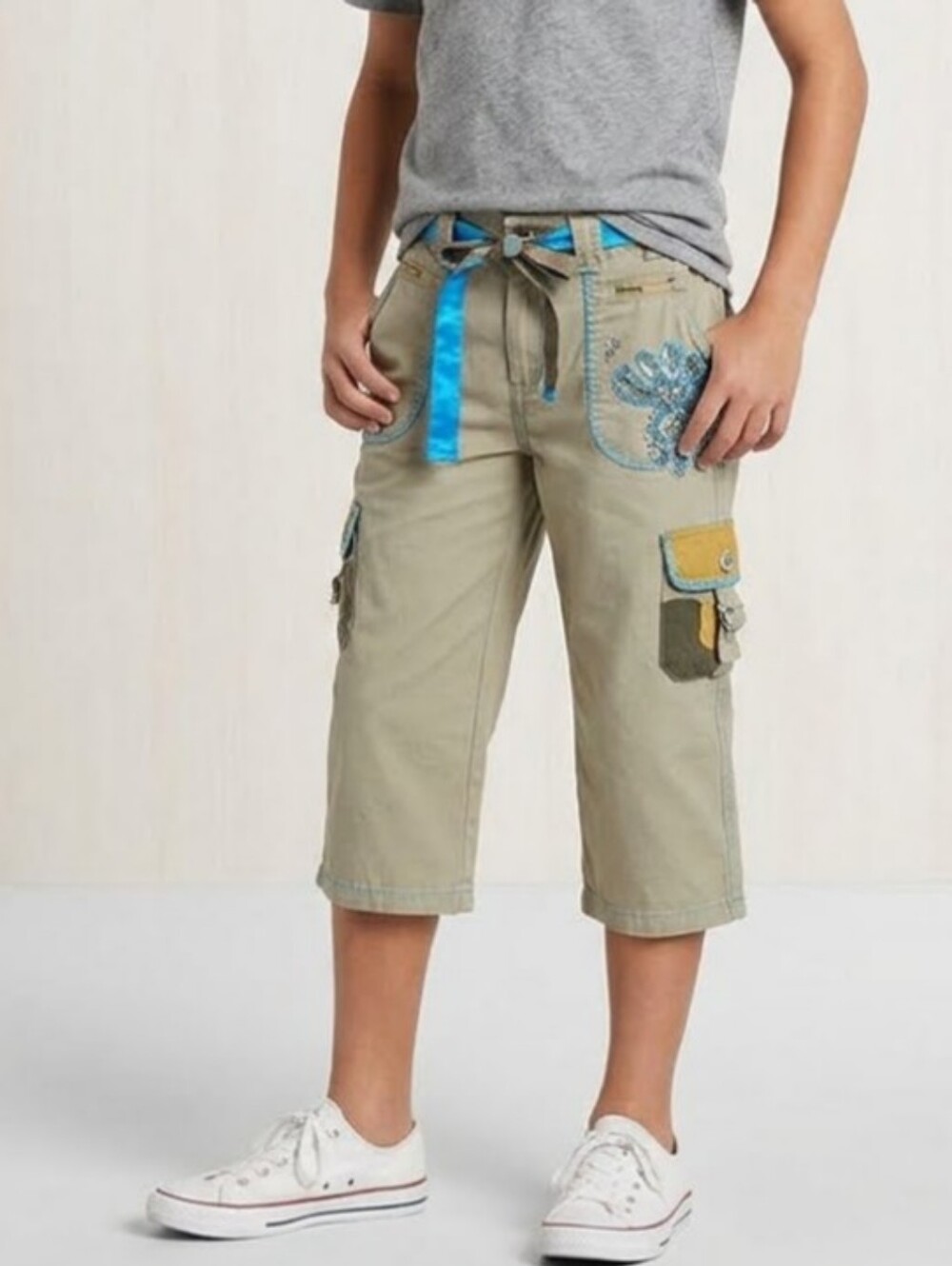 Vintage Mary-Kate and Ashley embellished cargo pants
